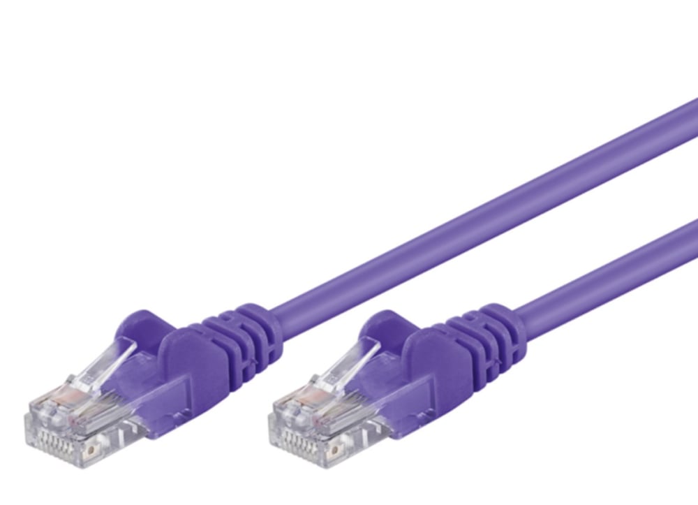 Patch Cat cable 5 AND Violet U/UTP 3 m - Goobay ICOC CCA 5 U- 030 -VLG