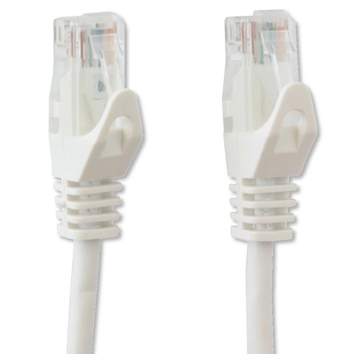 CCA Cat 5 E white patch network cable UTP 3 m - Techly Professional ICOC CCA 5 U- 030 -WHT
