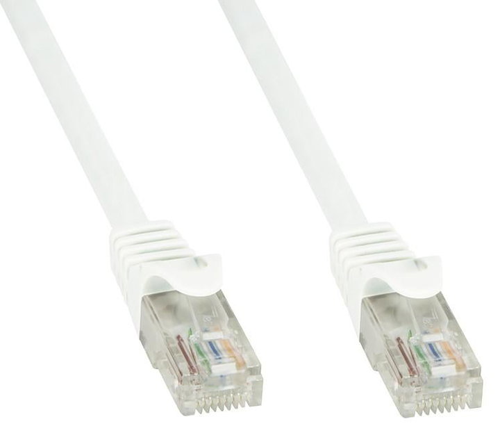 CCA Cat 5 E white patch network cable UTP 5 m - Techly Professional ICOC CCA 5 U- 050 -WHT