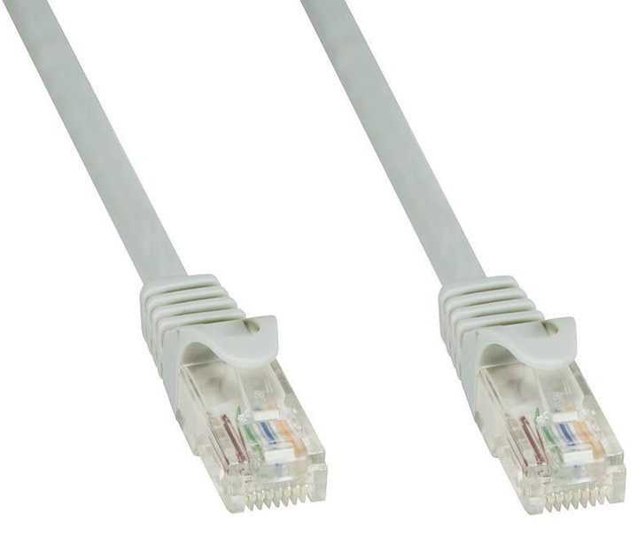 CCA Cat 5 AND grey network cable patch UTP 5 m - Techly Professional ICOC CCA 5 U- 050 T