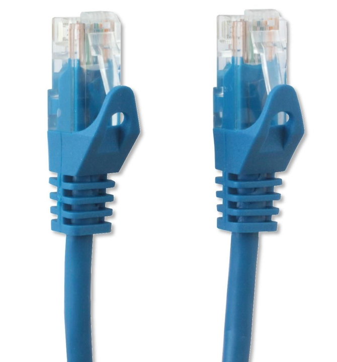 Cavo di rete Patch CCA Cat5E Blu UTP 10m - Techly Professional ICOC CCA5U-100-BLT