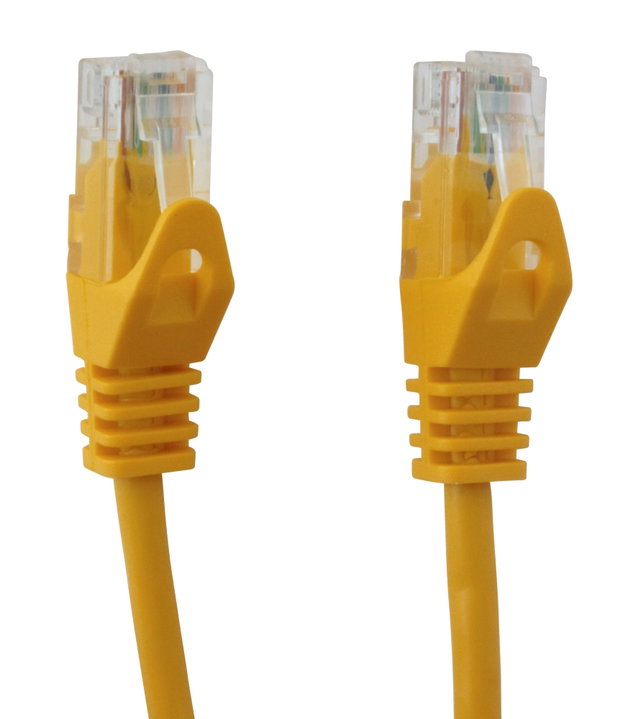 Cavo di rete Patch CCA Cat5E Giallo UTP 10m - Techly Professional ICOC CCA5U-100-YET