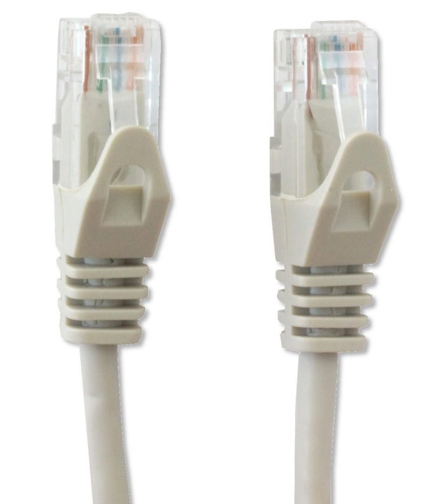 Cavo di Rete Patch CCA Cat5E UTP Grigio 15m - Techly Professional ICOC CCA5U-150T