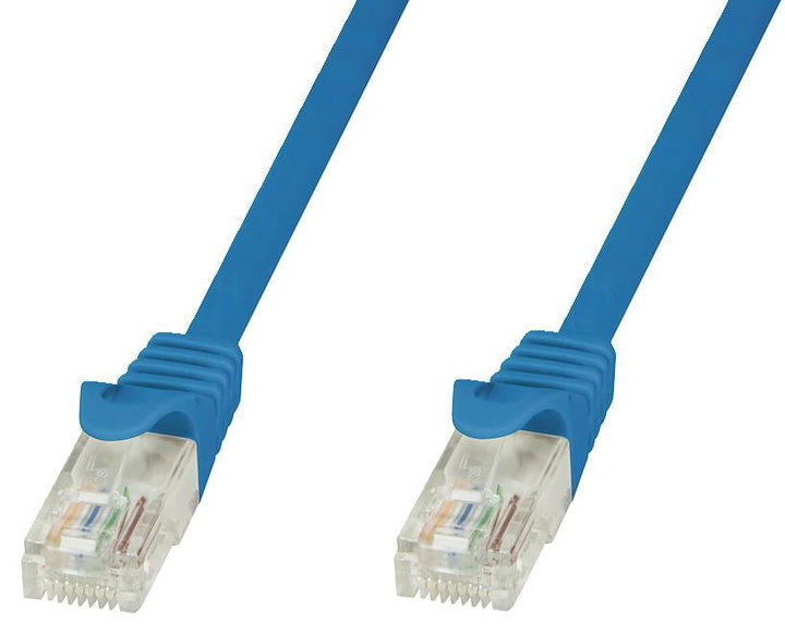 Cable patch CCA Cat 5 AND Blue UTP 20 m - Techly Professional ICOC CCA 5 U- 200 -BLT
