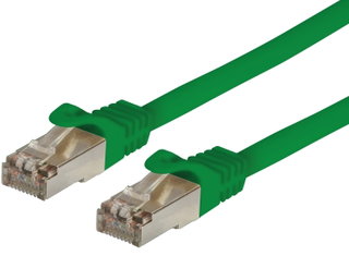 Cavo di rete Patch CCA Cat6 F/UTP 0,5m Verde Bulk - Techly Professional ICOC CCA6F-005-GREE