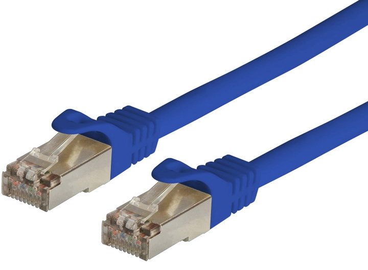 Cable patch CCA Cat 6 F/UTP Blue 2 m Bulk - Techly Professional ICOC CCA 6 F- 020 -BL