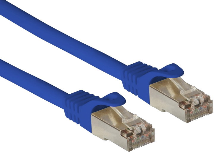 Cable patch CCA Cat 6 F/UTP Blue 2 m Bulk - Techly Professional ICOC CCA 6 F- 020 -BL