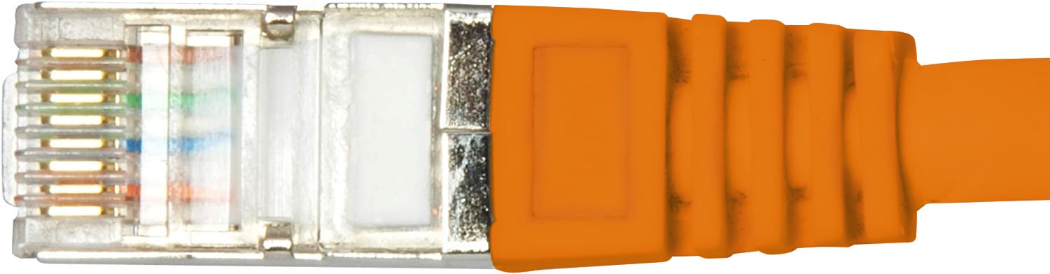 Cavo di rete Patch in CCA Schermato Cat6 Arancione F/UTP 3m Bulk - Techly Professional ICOC CCA6F-030-OR