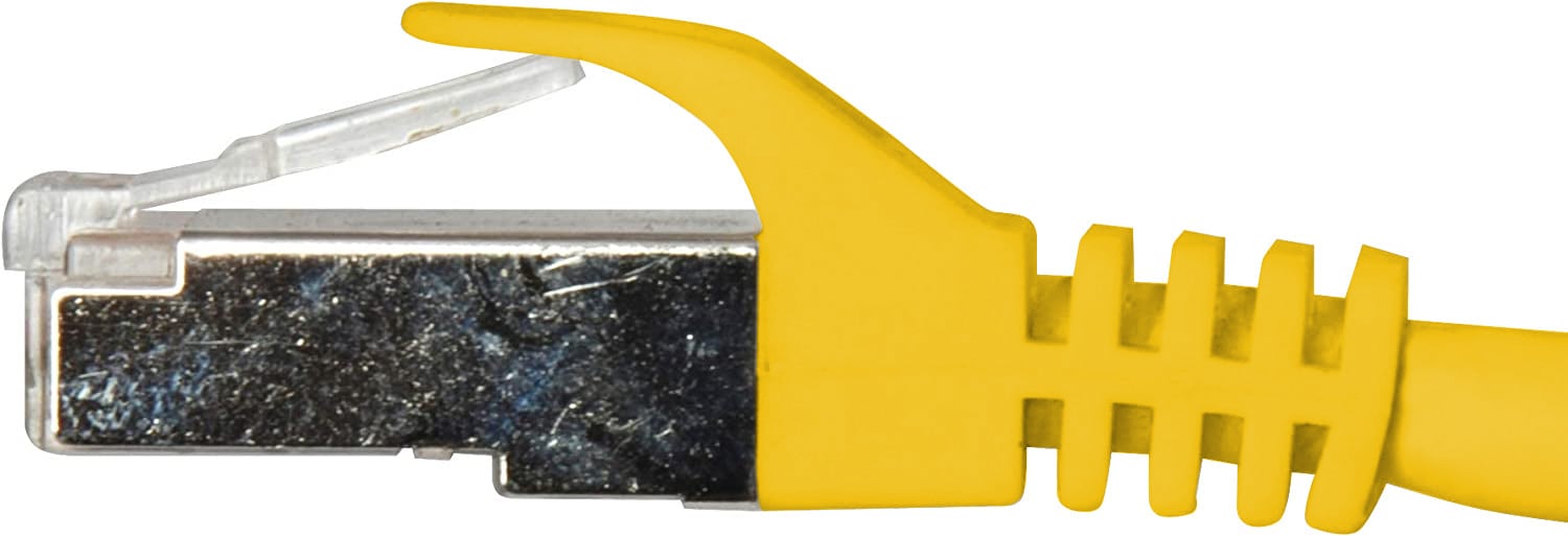 Cavo di rete Patch in CCA Schermato Cat6 Giallo F/UTP 5m Bulk - Techly Professional ICOC CCA6F-050-YE