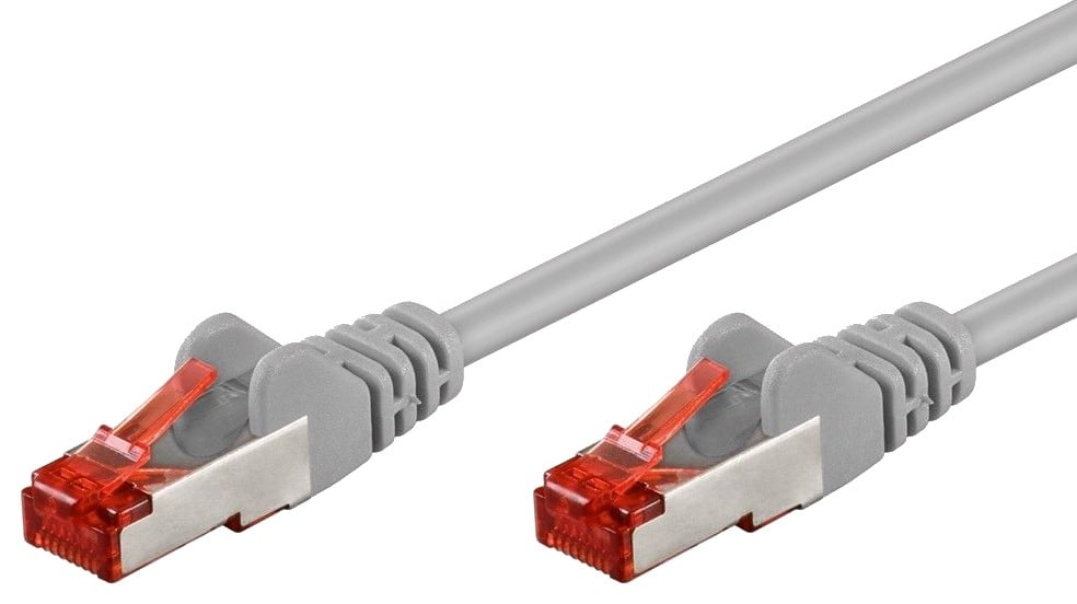 Cavo di rete Patch in CCA Cat6 Grigio S/FTP 2m - Goobay ICOC CCA6S-020
