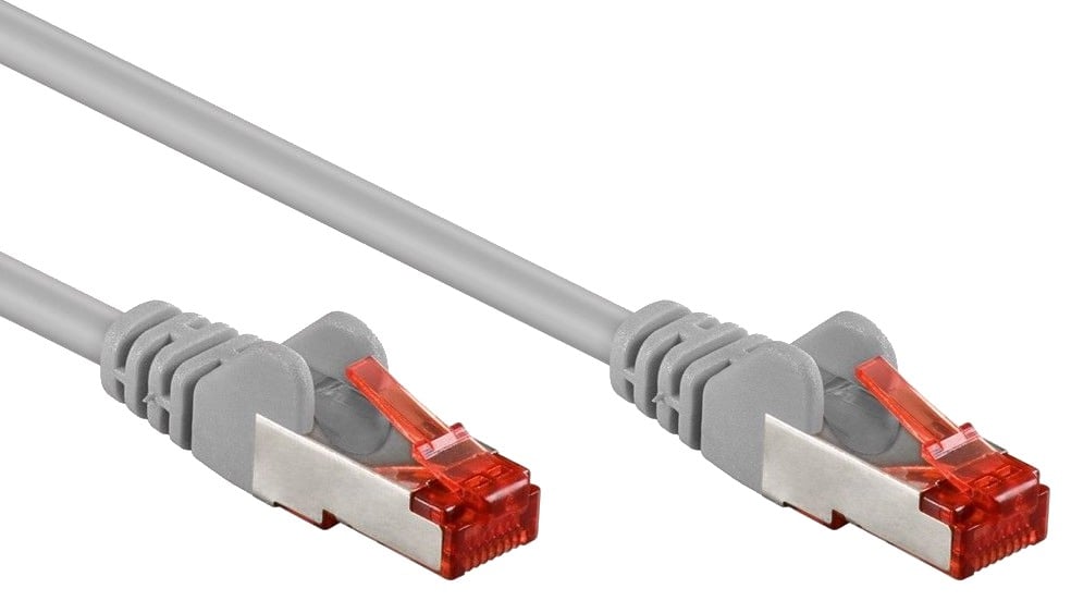 Cavo di rete Patch in CCA Cat6 Grigio S/FTP 2m - Goobay ICOC CCA6S-020