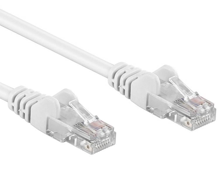 Cavo di rete Patch CCA Cat6 Bianco UTP 0,25m - Intellinet ICOC CCA6U-0025-WH