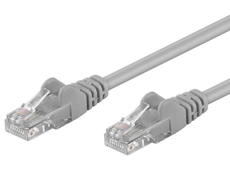 Cavo di rete Patch CCA Cat6 Grigio UTP 0,25m - Intellinet ICOC CCA6U-0025