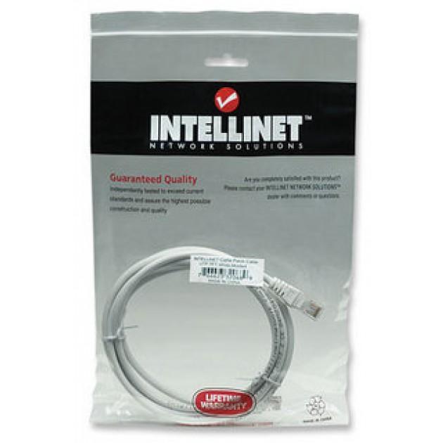Cavo di rete Patch in CCA Cat6 Bianco UTP 1m - Intellinet ICOC CCA6U-010-WH