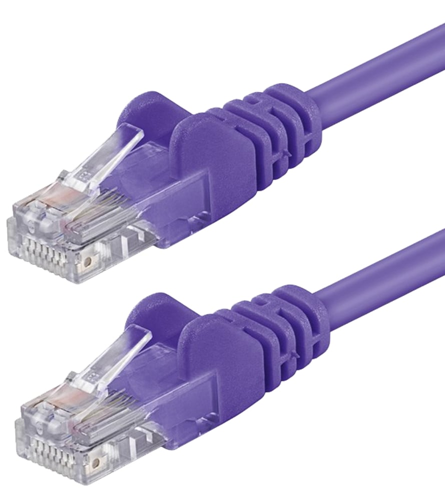 Cavo di rete Patch CCA Cat6 Viola UTP 1,5m - Intellinet ICOC CCA6U-015-VL