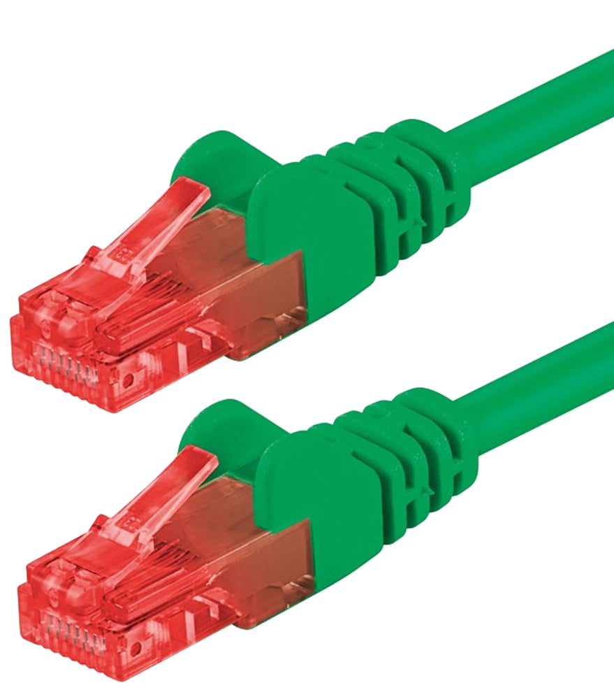 Cable Network Patch CCA Cat 6 U/UTP Green 2 m - Goobay ICOC CCA 6 U- 020 -GREEG
