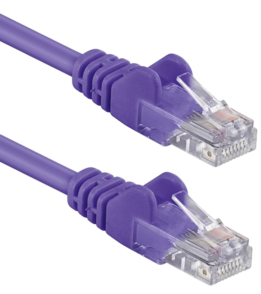 Cavo di rete Patch CCA Cat6 Viola UTP 2m - Intellinet ICOC CCA6U-020-VL