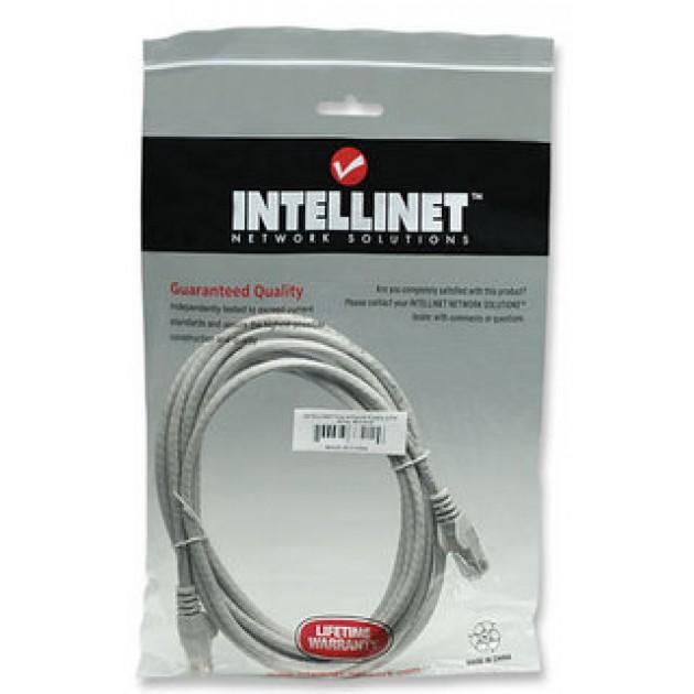 Cavo di rete Patch in CCA Cat6 Grigio UTP 5m - Intellinet ICOC CCA6U-050