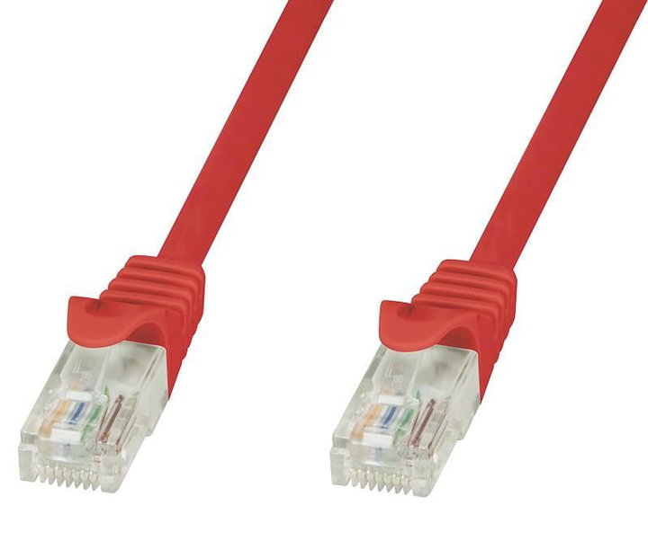 Cavo di rete patch Cat6 CCA UTP rosso 7,5m - Techly Professional ICOC CCA6U-075-RET