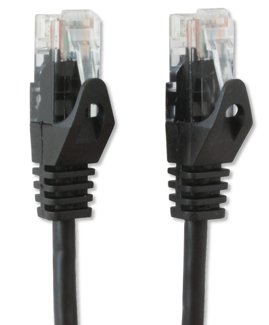 Cavo di rete Patch in CCA Cat6 Nero UTP 20m - Techly Professional ICOC CCA6U-200-BKT