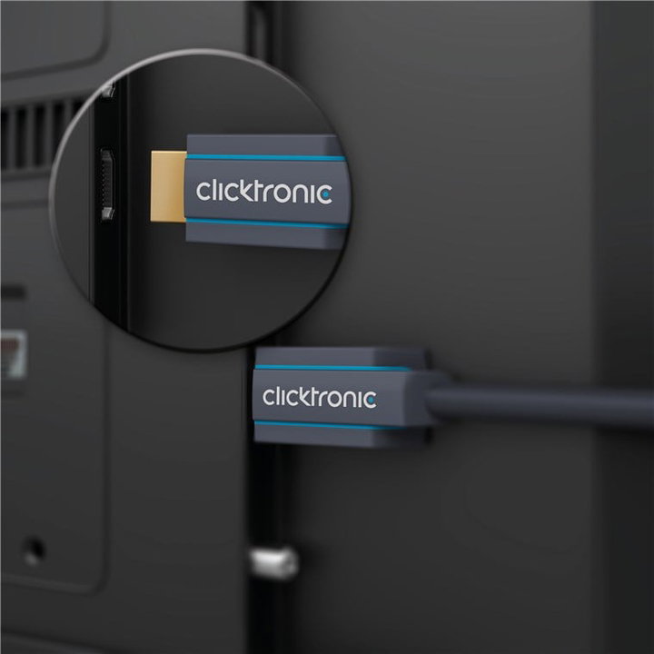 Cavo HDMI High Speed Ethernet A/A M/M 3m Alta Qualità - Clicktronic ICOC CLC-H-030