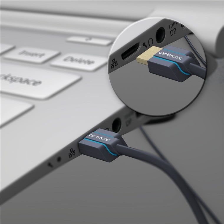 HDMI cable 2.0 Super Thin 4 K@ 60 Hz 1 m - Clicktronic IOC CLC-HS- 010