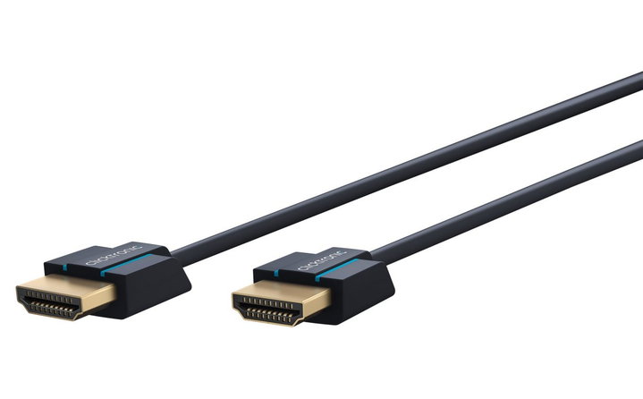 Cavo HDMI 2.0 Super Sottile 4K@60Hz 1m - Clicktronic ICOC CLC-HS-010