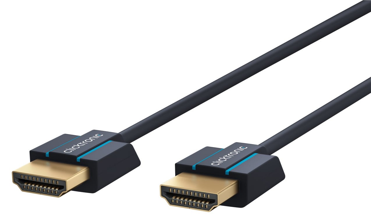 HDMI cable 2.0 Super Thin 4 K@ 60 Hz 2 m - Clicktronic IOC CLC-HS- 020