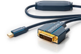 Cavo Mini DisplayPort a DVI-D 24+1 M/M 2m - Clicktronic ICOC CLC-MDPDV-020
