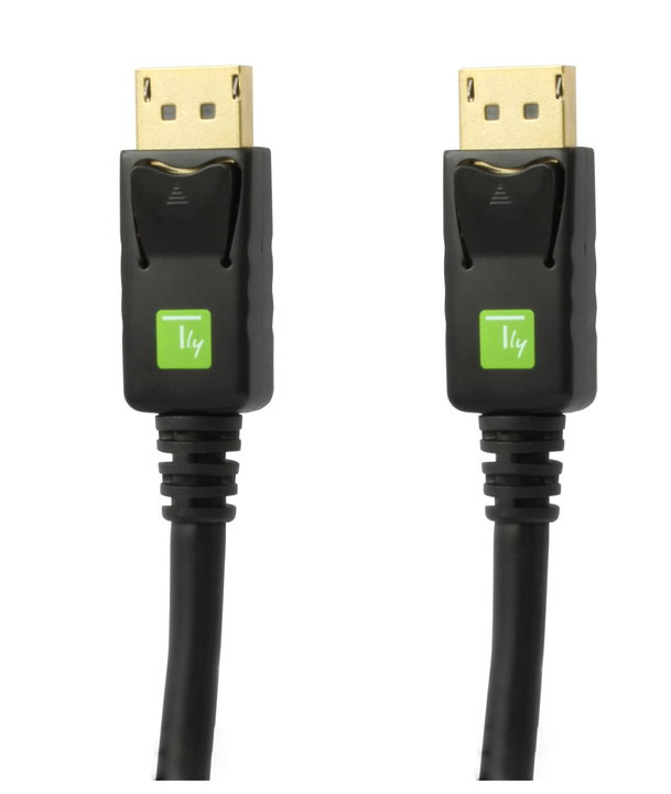 Cavo Audio/Video DisplayPort M/M 0,5m Nero - Techly ICOC DSP-A-005