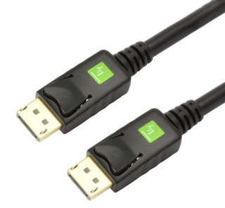 Audio/Video DisplayPort M/M 2 m Black - Techly IOC DSP-A- 020