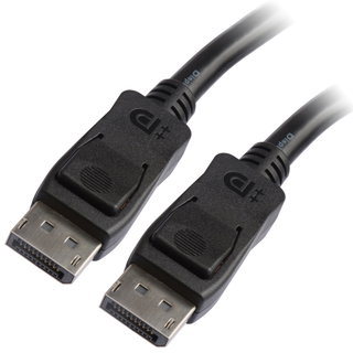 Cavo DisplayPort 1.4 DP++ 8K M/M 0,5m Nero - Techly ICOC DSP-A14-005