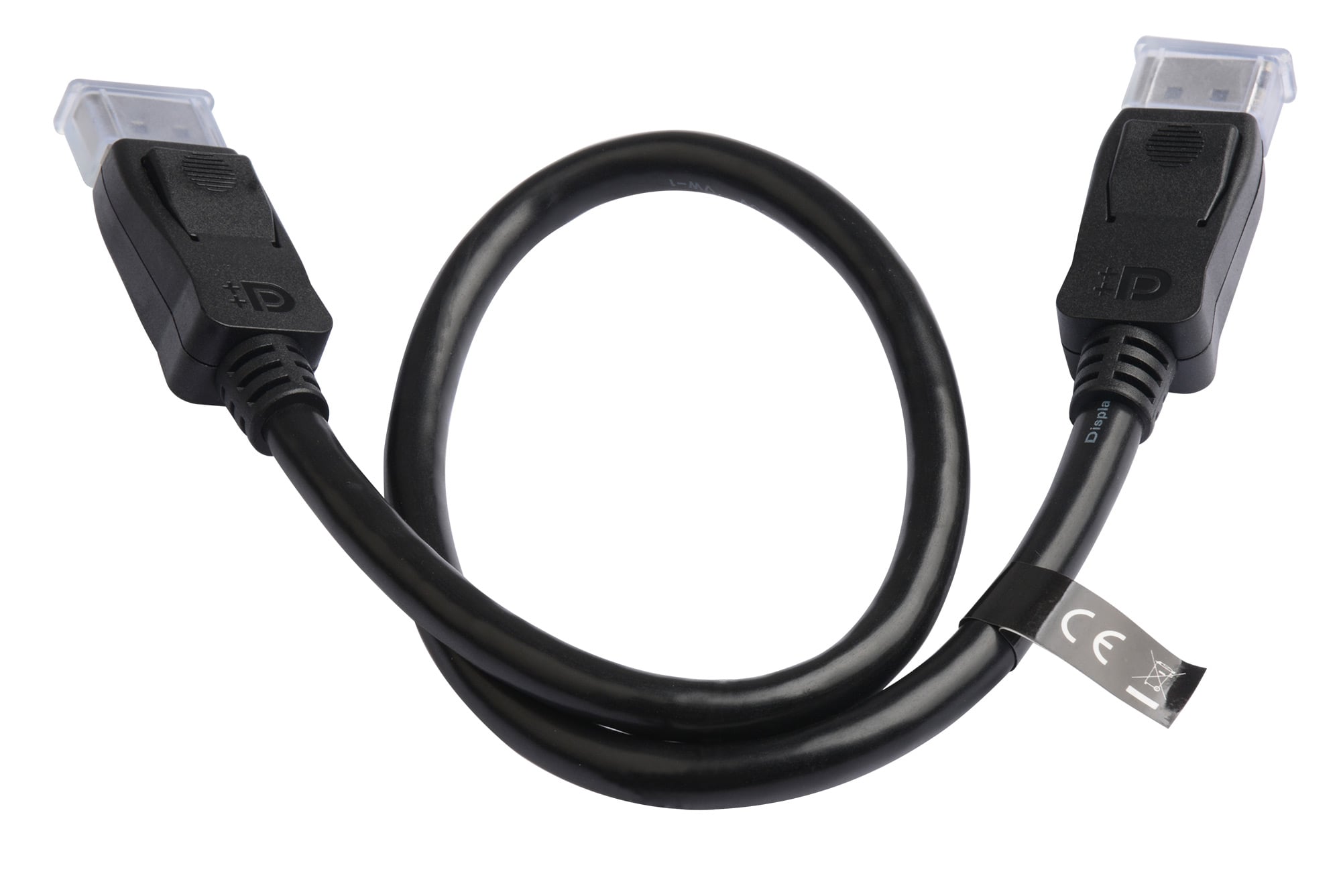 Cavo Audio/Video DisplayPort 1.4 Certificato DP++ 8K M/M 0,5m Nero - Techly ICOC DSP-A14-005