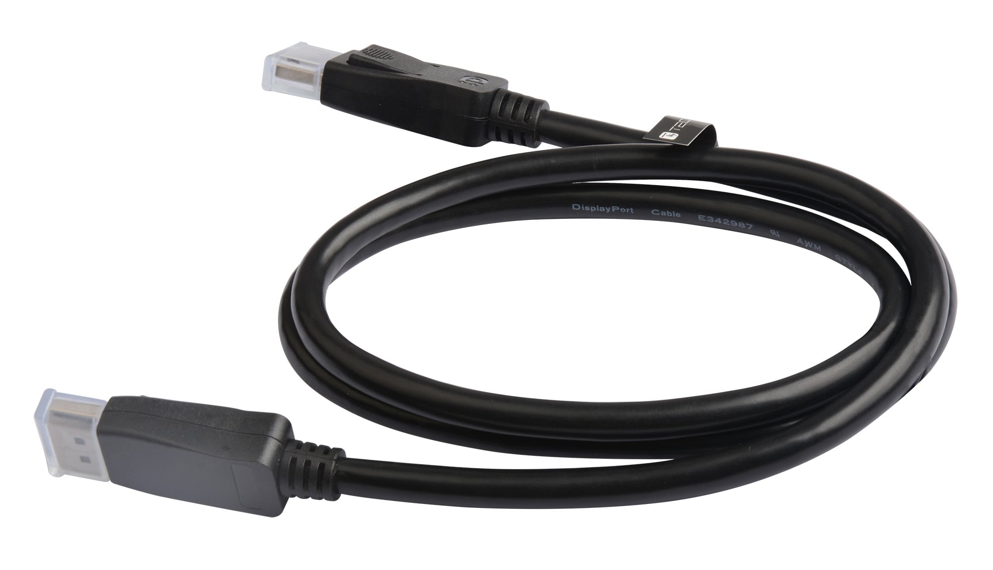 Cavo Audio/Video DisplayPort 1.4 Certificato DP++ 8K M/M 1m Nero - Techly ICOC DSP-A14-010
