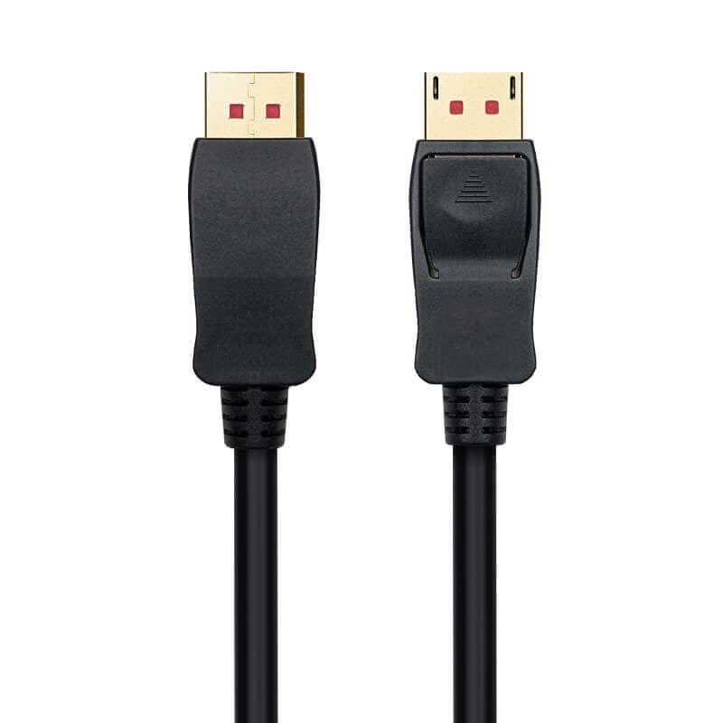 Cavo Audio/Video DisplayPort 8K M/M 1m Nero - Techly ICOC DSP-A14-010NT