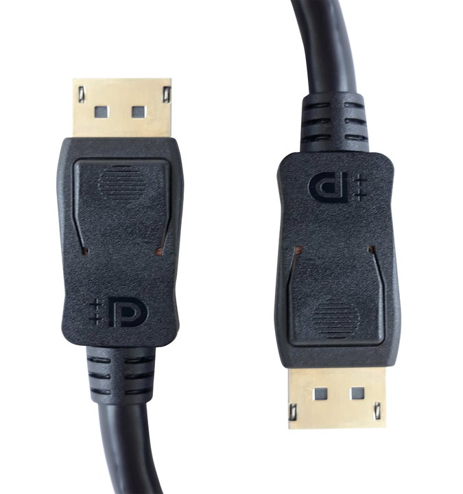 Cavo DisplayPort 1.4 DP++ 8K M/M 2m nero - Techly ICOC DSP-A14-020