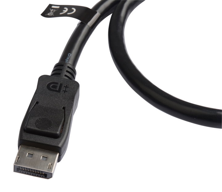 Cavo DisplayPort 1.4 DP++ 8K M/M 2m nero - Techly ICOC DSP-A14-020