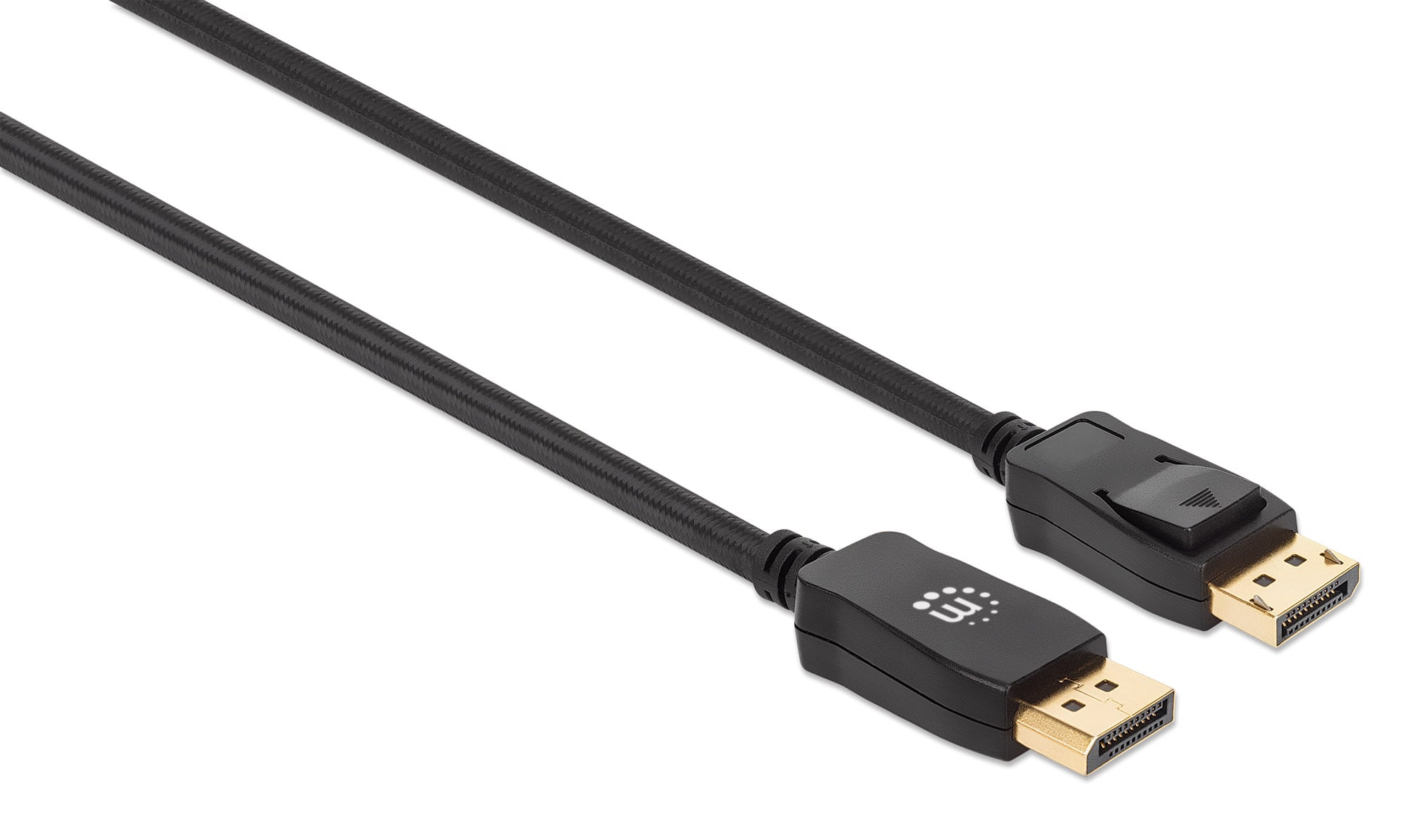 Cavo Audio/Video DisplayPort 1.4 8K a 60 Hz M/M 3m Nero - Manhattan ICOC DSP-A14-030M