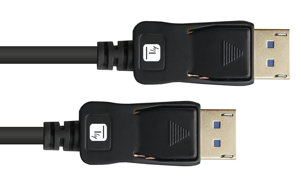 Cavo Audio/Video DisplayPort 2.1m/M 10K 1m Nero - Techly ICOC DSP-A21-010