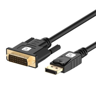 Cavo DisplayPort Maschio a DVI Maschio Passivo 2m Nero - Techly ICOC DSP-C12-020P