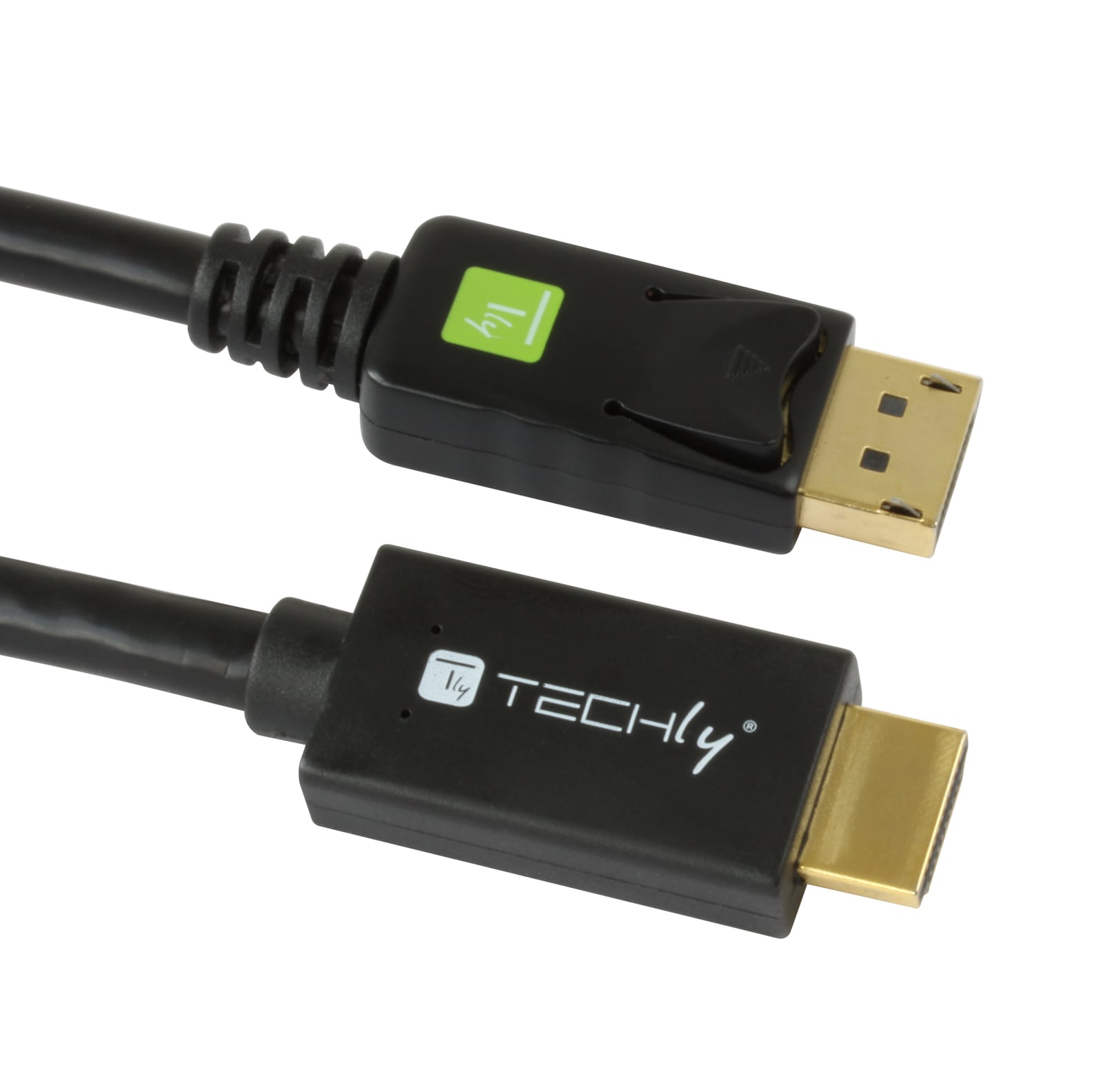 Cavo Convertitore da DisplayPort 1.2 a HDMI 4K 1m - Techly ICOC DSP-H12-010