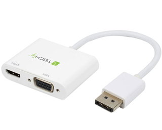 DisplayPort adapter to HDMI/VGA 4 K 60 Hz - Techly ICOC DSP-VH 1220