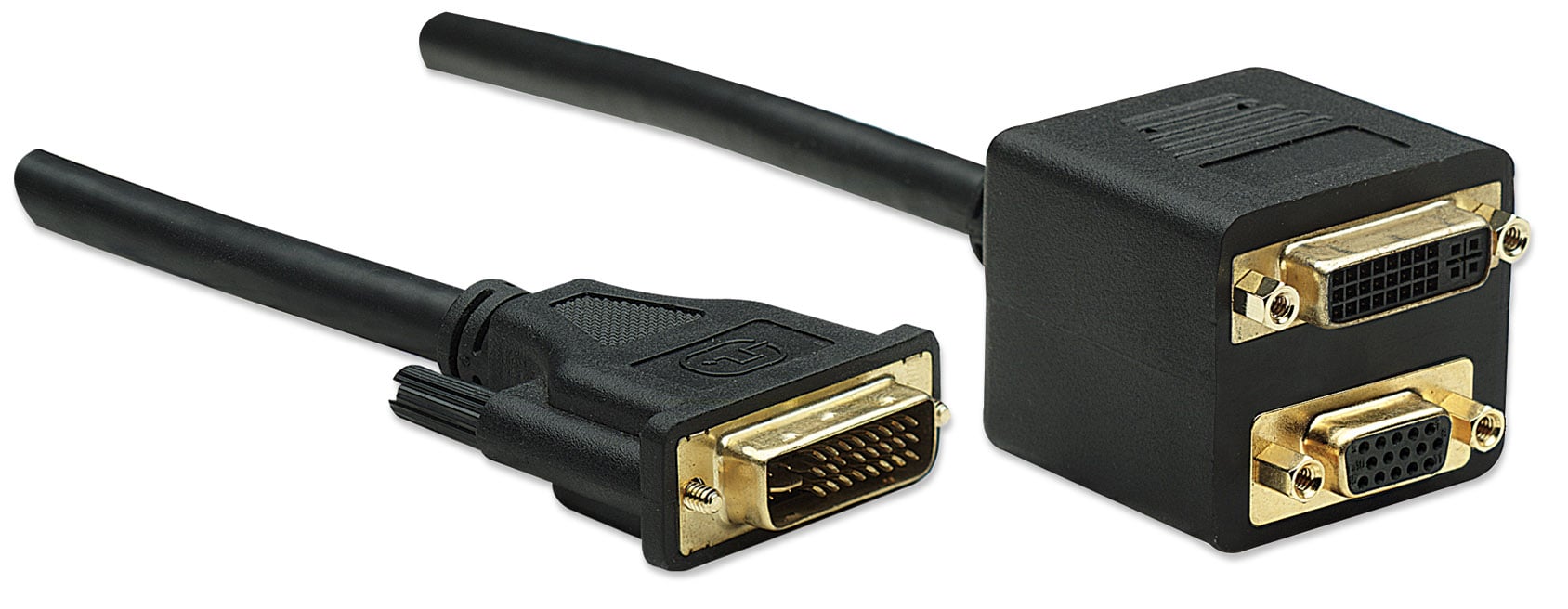 Cavo adattatore sdoppiatore DVI-I a VGA - Goobay ICOC DVI-735