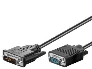 DVI-A VGA Monitor Cable M/M 1,8 m - Goobay ICOC DVI- 8300