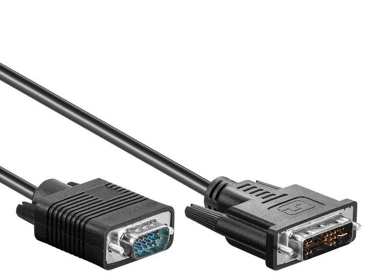 DVI-A VGA Monitor Cable M/M 3,0 m - Goobay ICOC DVI- 8330