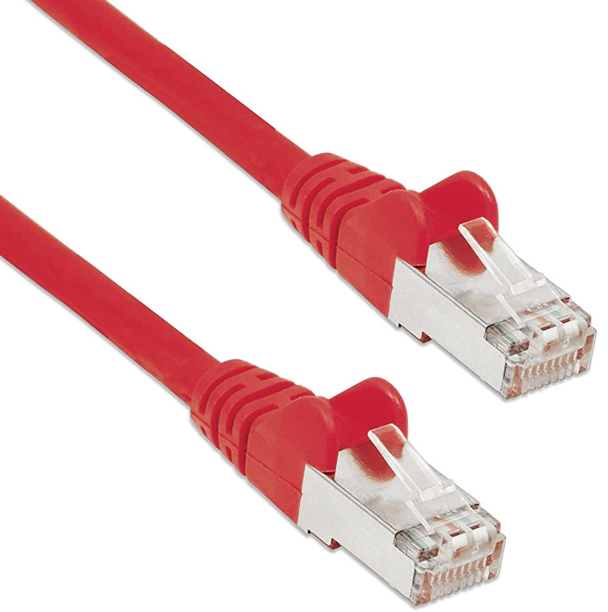 Cavo di rete Patch in Rame Schermato Cat5e Rosso F/UTP 2m - Intellinet ICOC F5E-020-RE