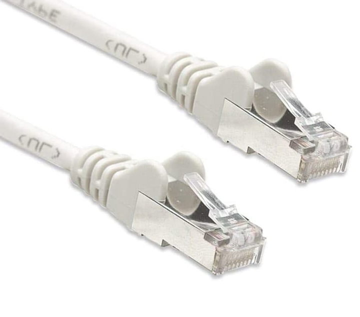 Cavo di Rete Patch in Rame Schermato Cat5e Bianco F/UTP 5m - Intellinet ICOC F5E-050-WH