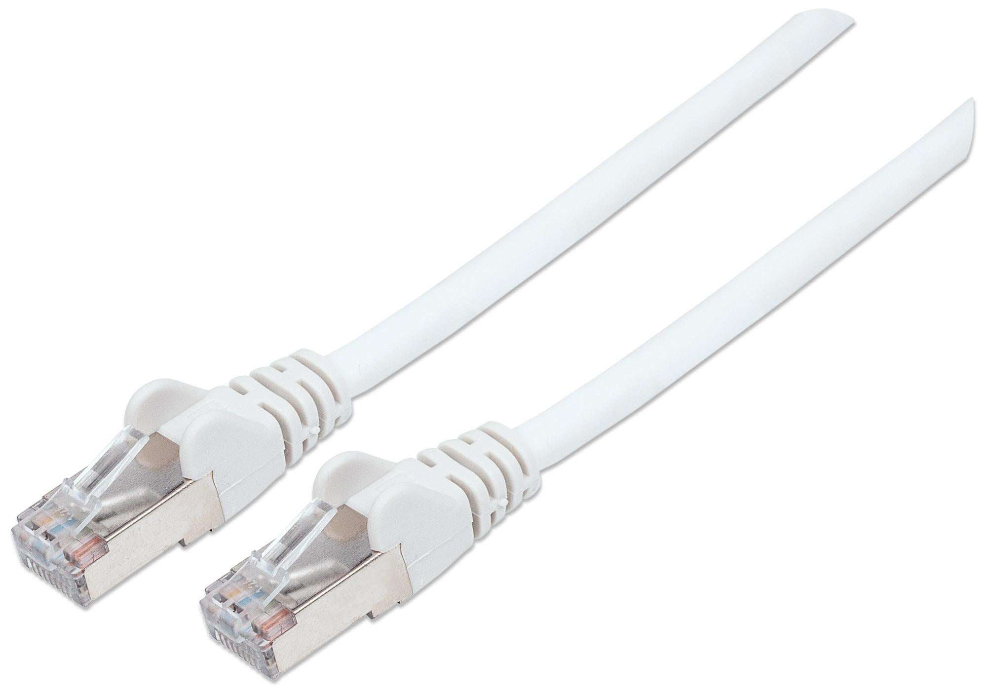 Patch Network Cable in Copper Shielded Cat 5 and White F/UTP 5 m - Intellinet ICOC F 5 E- 050 -WH