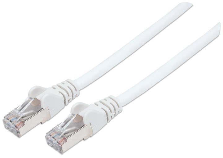 Cavo di Rete Patch in Rame Schermato Cat5e Bianco F/UTP 5m - Intellinet ICOC F5E-050-WH