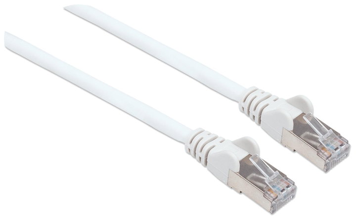 Cavo di Rete Patch in Rame Schermato Cat5e Bianco F/UTP 5m - Intellinet ICOC F5E-050-WH
